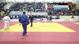 MUSTAFA BERAT ŞİMŞEK - HARUN AYDIN 60KG Quarter Final 2023 ÜMİTLER TÜRKİYE JUDO ŞAMPİYONASI OSMANİYE