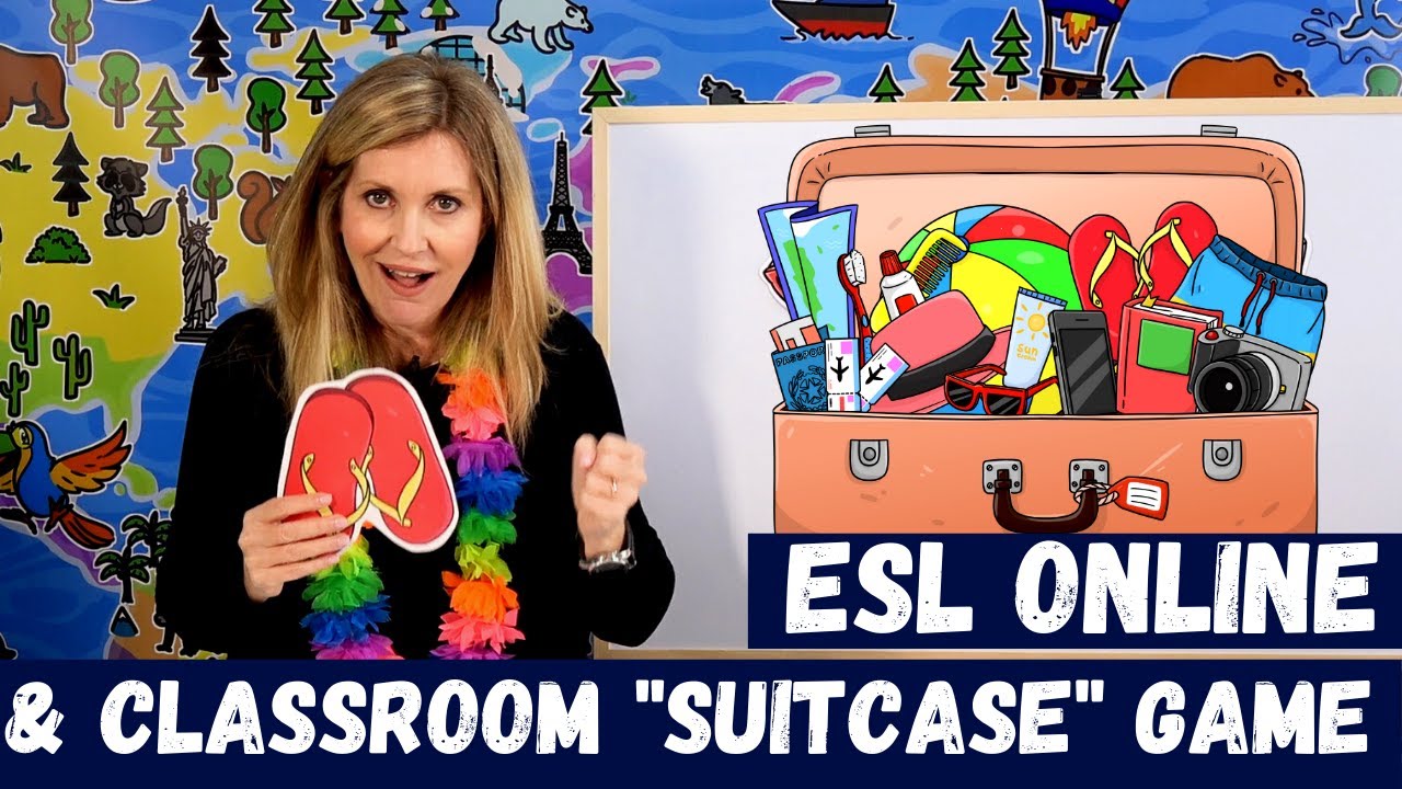 Easy Esl Games For Online And Classroom Pack The Suitcase Game