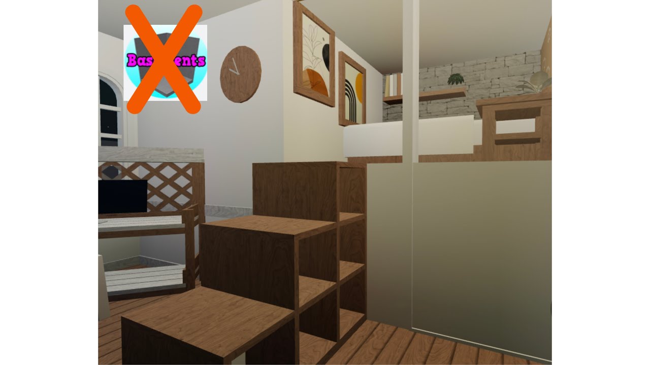 How To Make A Platform Bed In Bloxburg No Basement Gamepass Youtube