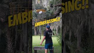 TAP-INS = HARD!!!! #viral #discgolf #golf #trendingshorts #funny #viralshorts #video #sports #comedy