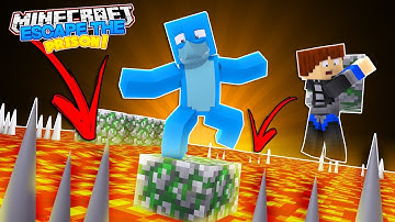 THE WORLDS HARDEST PRISON ESCAPE !! Minecraft W/ Sharky and Scuba Steve
