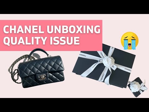 CHANEL 22A Top Handle Mini Unboxing - Quality Issue! 