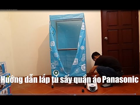 Hướng dẫn cách lắp tủ sấy quần áo Panasonic - Việt Mart
