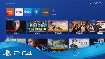 Welcome to the new home of video on PS4