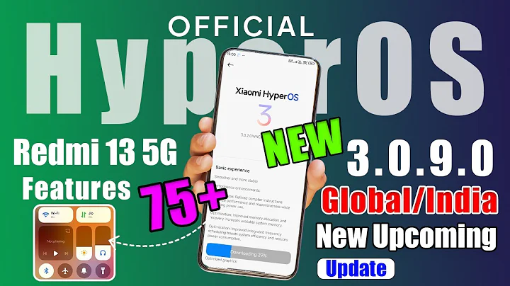Redmi 13 5G HyperOS 3.0 & Android 16 New 75+ Update in India 🎉 Big Update with New Features