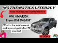 HIRE PURCHASE AGREEMENTS LESSON 3| Maths Literacy