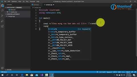 [Stanford] Hướng dẫn cấu hình Visual Code để chạy ứng dụng lập trình c++