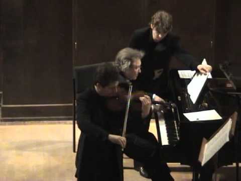 Pavel Berman / Mikhail Voskresensky - Brahms Adagio from Violin sonata No.3