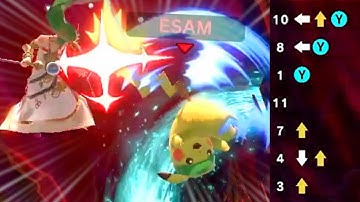 HOW TO PERFORM PIKACHU COMBOS (WITH INPUTS!!)