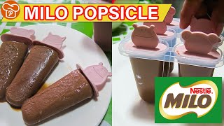 How To Make Milo Popsicles Pinoy Easy Recipes