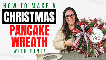 How To Make A Christmas Pancake Wreath | Christmas Gnome Wreath DIY