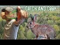 Slingshot Hunting | Bushcraft Cooking Ep 2