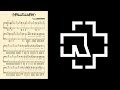 [11] Rammstein - HALLELUJAH Piano Solo Arrangement with Lyrics + Sheet Download