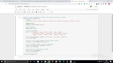 One-hot Encoding in Python