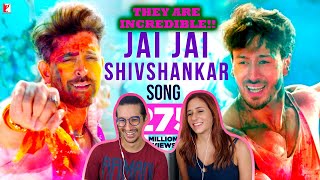 Jai Jai Shivshankar Song reaction | War | Hrithik Roshan, Tiger Shroff | Vishal & Shekhar