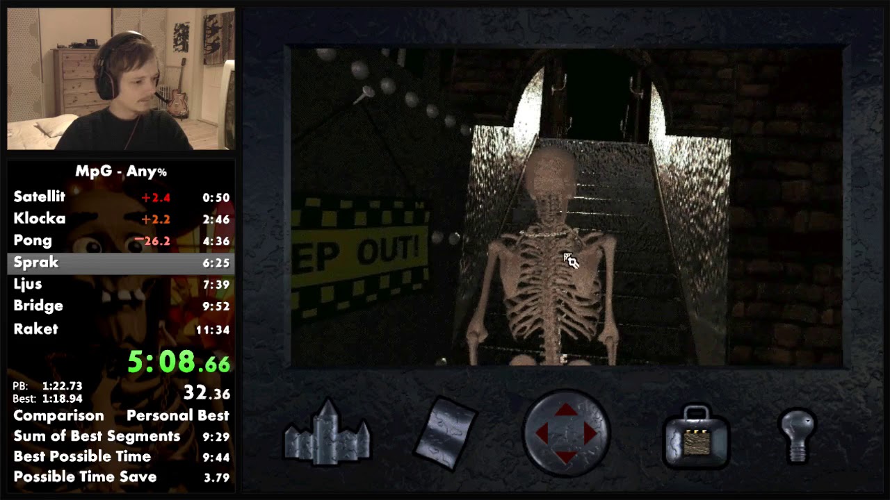 Mysteriet på Greveholm Any% speedrun in 