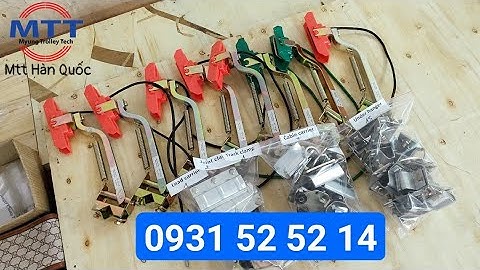 Chổi tiếp điện cầu trục 60A - Ray điện hộp kín - Cáp dẹt máng C cầu trục - Chổi tiếp điện cầu trục