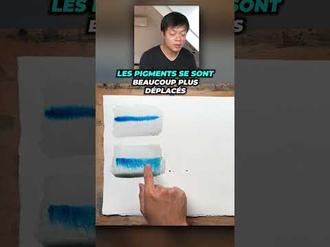 Technique 1 Pour Mieux Contrôler Vos Pigments à L Aquarelle