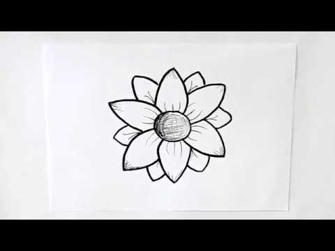 Como Dibujar Una Flor De Primavera Dibuja Conmigo Dibujos De