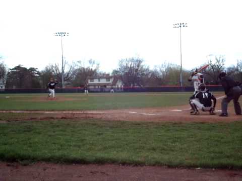 Tim Segelke pitching: Benedictine vs. Baker