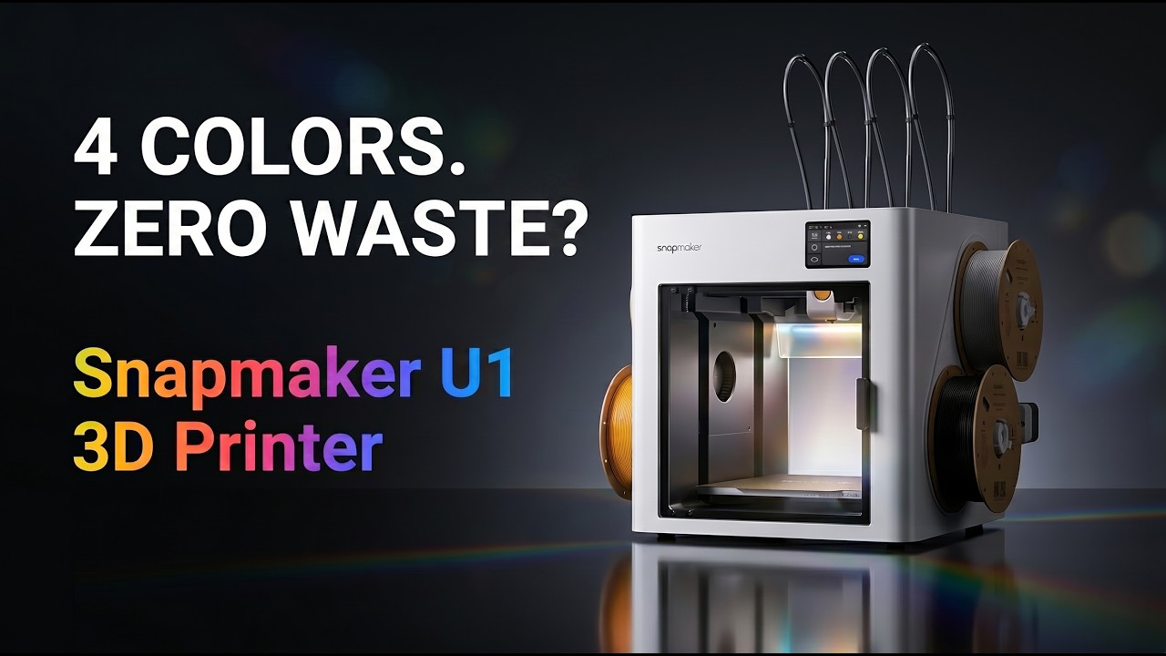 This Has To Be The Best Sub $1,000 3D Pinter EVER - Snapmaker U1