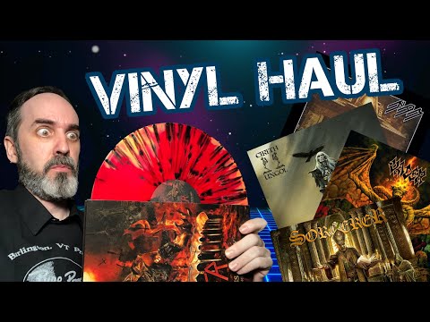 Vinyl Haul 6 - Cirith Ungol, Vader, Sorcerer, Lizzy Borden, RAM, others