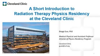 Cleveland Clinic Radiation Physics Residency Program