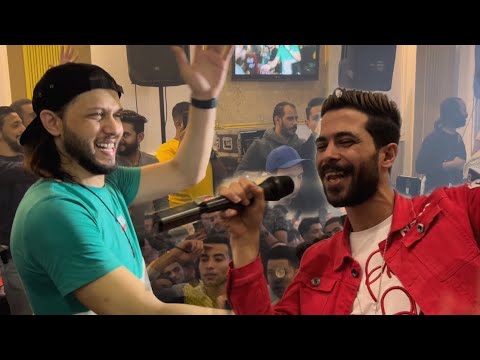 العريس يفاجا محمد عبسلام و طارق شئلشه بصوته مع العروسه والقاعه بتدغدغ يا جدعان منظر غير عادى