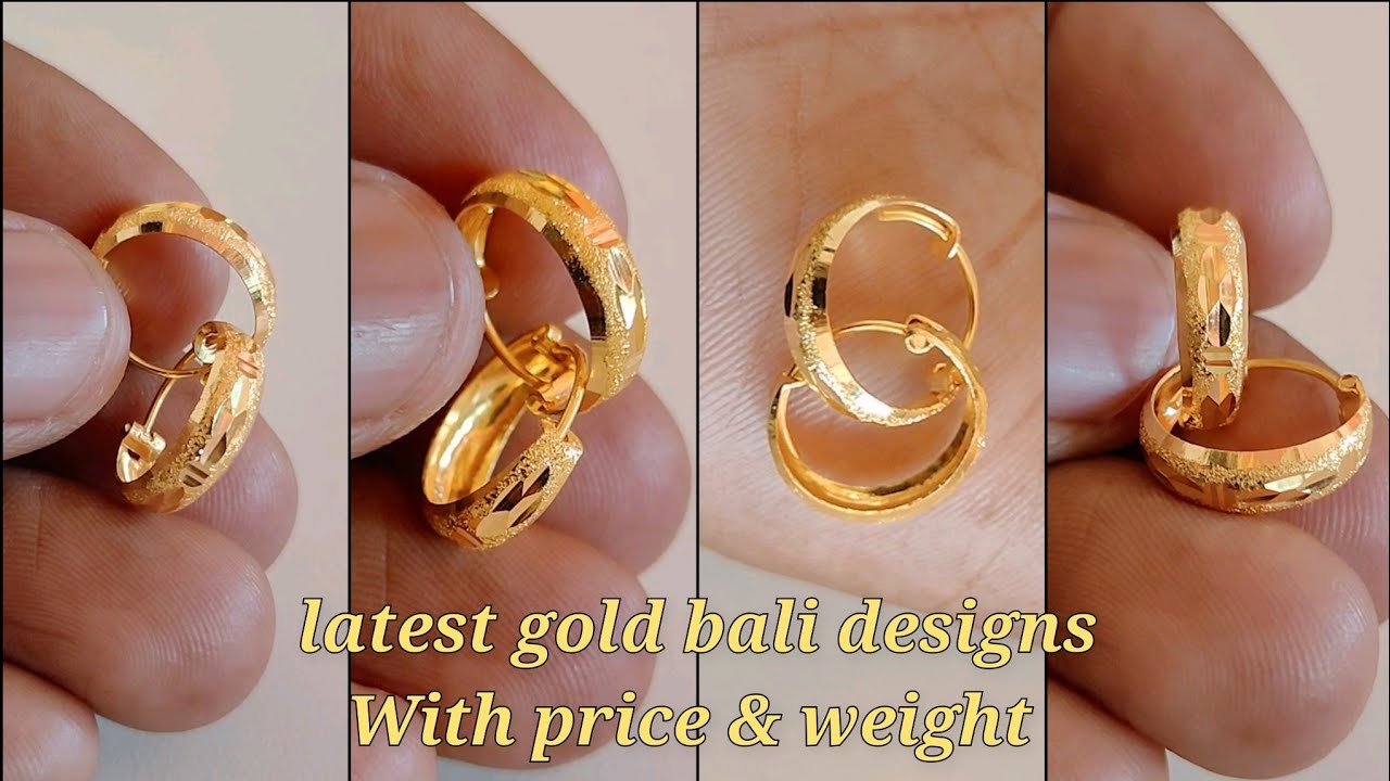 5 Tanishq Gold Bali Design For Wedding - People choice