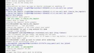 mIRC- GuitarHeroPhenom Chat room