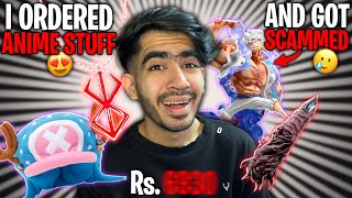 I Ordered Anime Stuff Online (and got SCAMMED 💀) | Vyuk