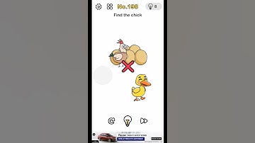 Find the chick. Brain Out Level no.198