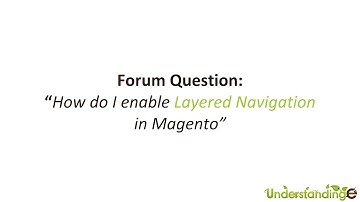 How to enable Layered Navigation in Magento for Specific Attributes