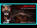 h3lldown vs RAISY | 250FPS Quake Season 3 | BO3 | Quake Live