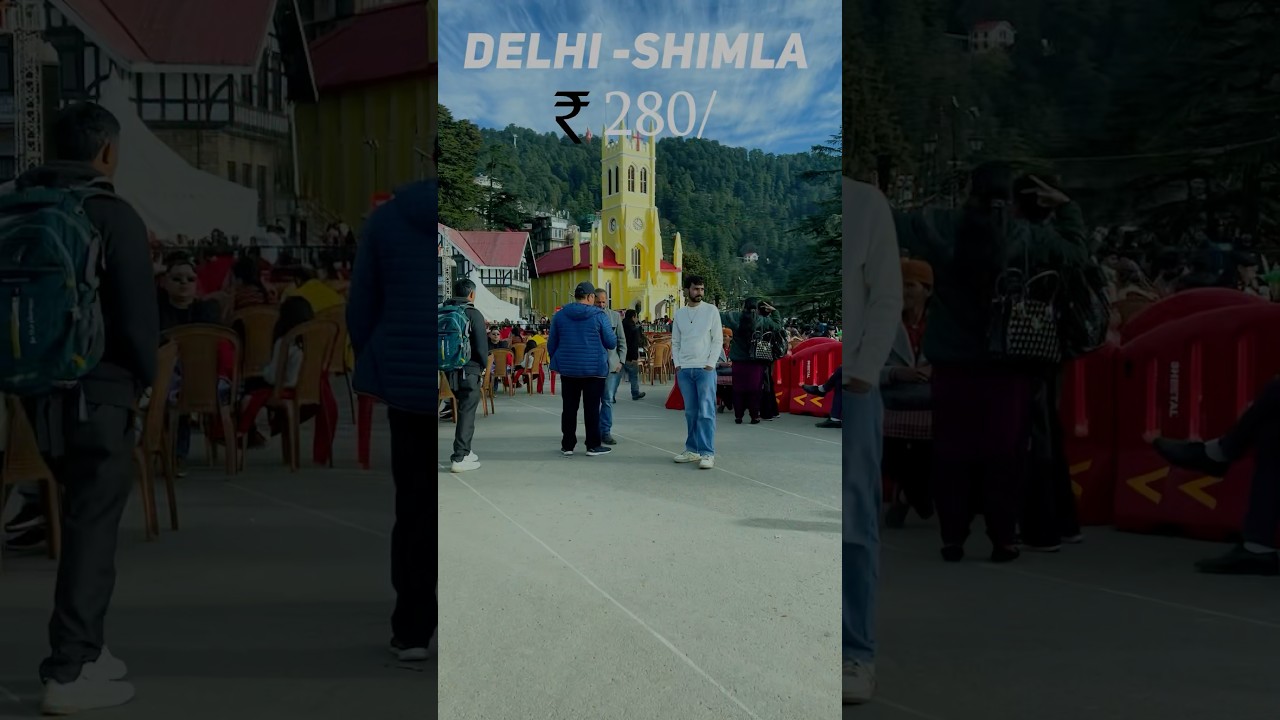 Delhi to shimla under ₹280 | Delhi to Shimla by train budget | ￼Kalka to Shimla train ticket price