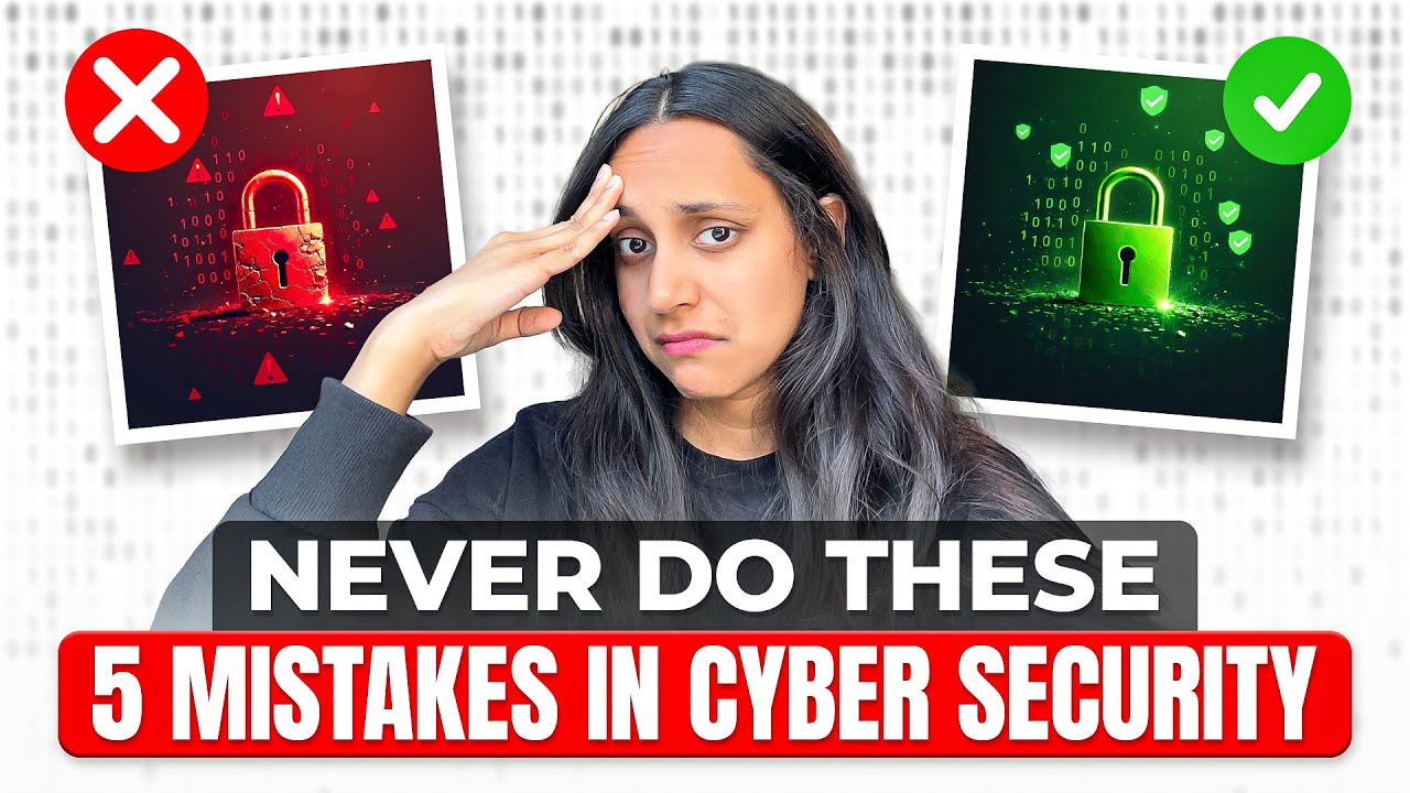 These 5 Mistakes Almost Ruined My Cybersecurity Career 🤨