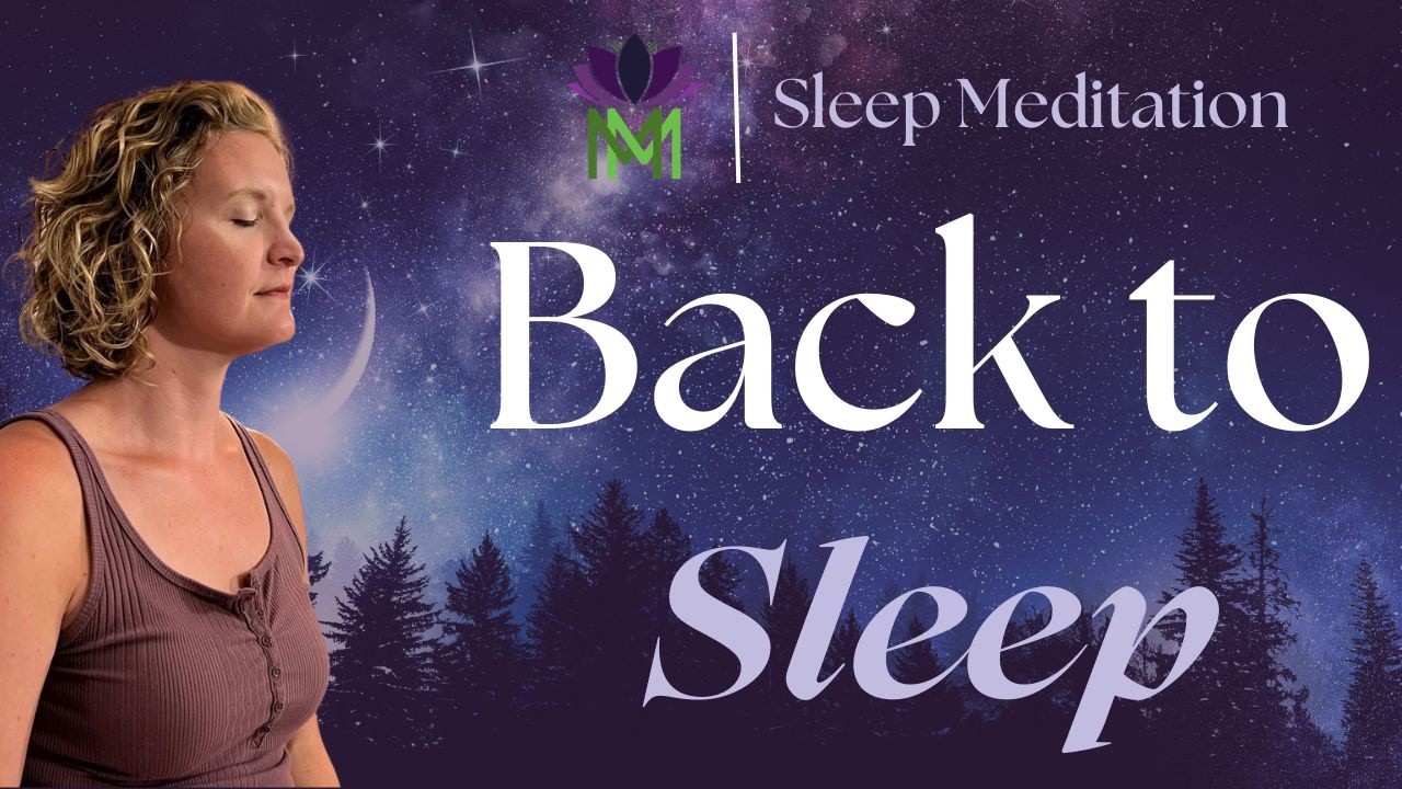 Fall Back to Sleep Without Fighting Your Thoughts | Mindful Movement