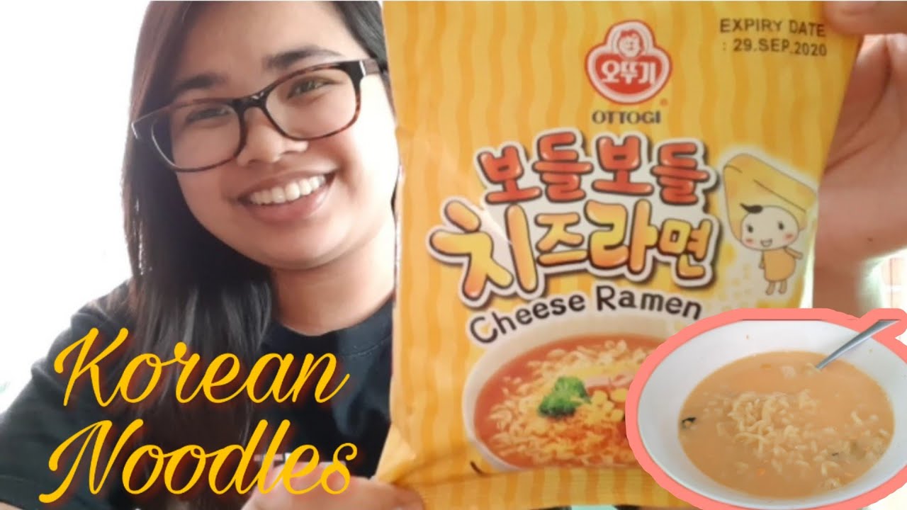 Trying Korean Cheese Ramen + Wooden Utensils | Ruby Rivera Vlogs - YouTube