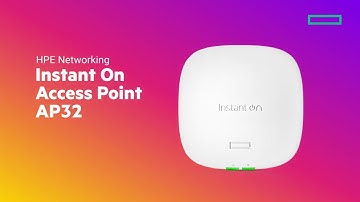 HPE Networking Instant On Access Point AP32