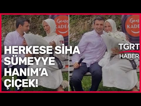 Herkese SİHA Sümeyye Hanım'a Çiçek! Bayraktar'ın Doğum Günü Hediyesi Sosyal Medyaya Damga Vurdu!