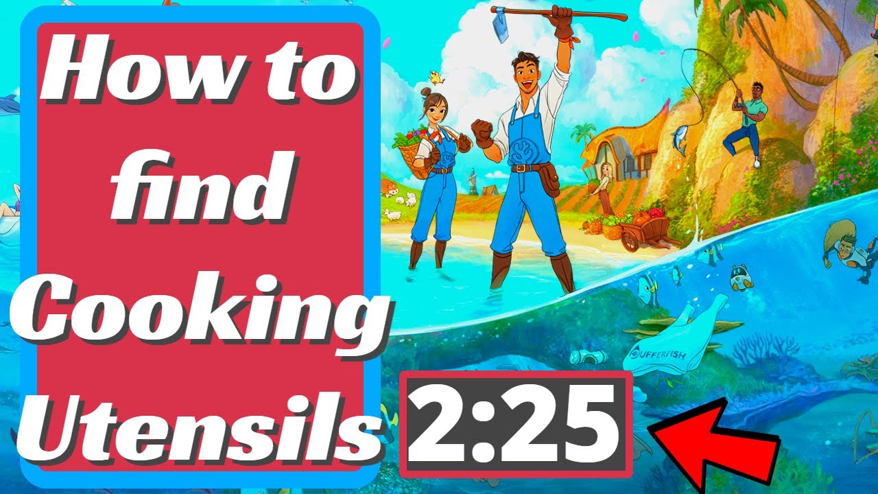 How To Get Cooking Utensils Coral Island YouTube