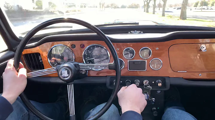 1967 TR4a shifting through the gears