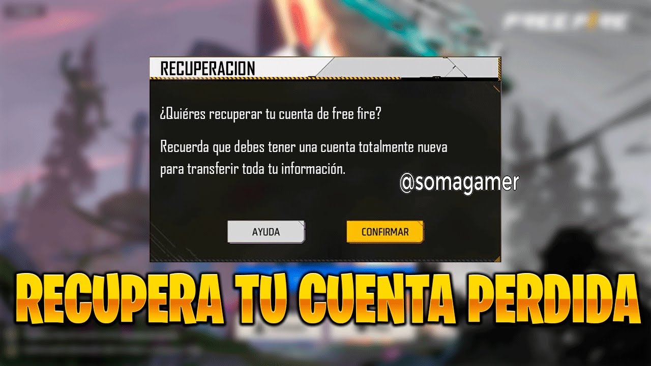 Cómo recuperar la cuenta reiniciada de Garena Free Fire