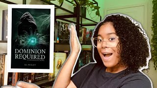 this urban fantasy novel was the book slump medicine i needed |dominion required book discussion