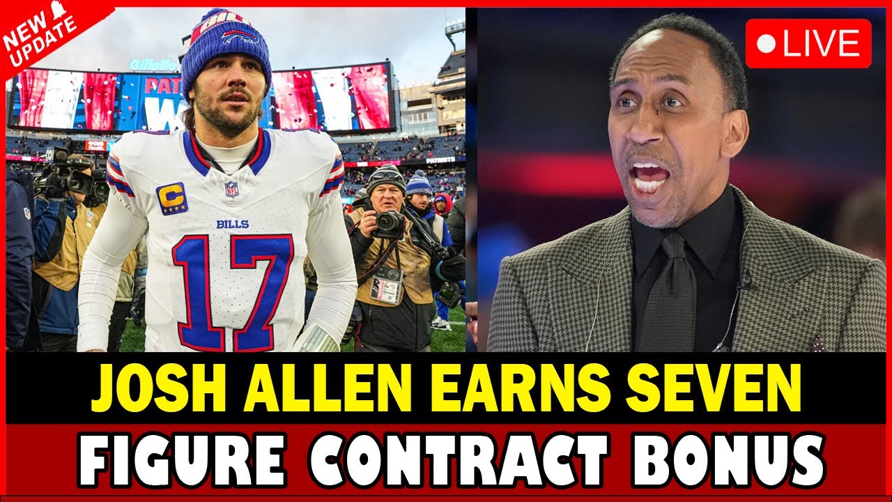 Live News Josh Allen Earned a Big, SevenDigit Contract Bonus From