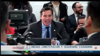 Comisiones Unidas de Constitución y Seguridad Ciudadana / 29 abril 2024