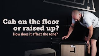 Recording cabs - on or off the floor?