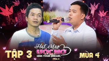 Hát Mãi Ước Mơ 4 |Tập 3: Cảm phục nghị lực của vận động viên khuyết tật mong ước được đoàn tụ với vợ