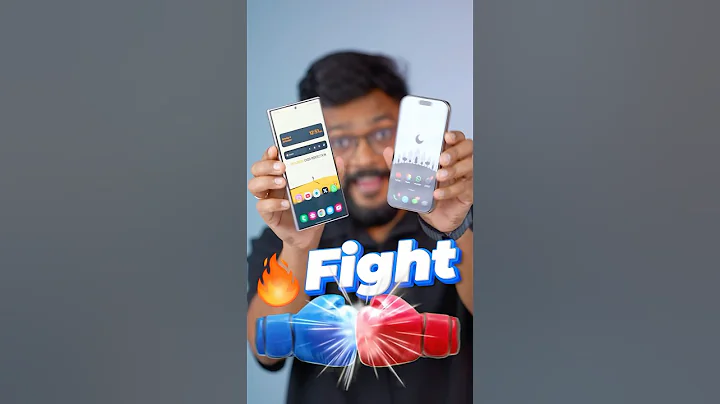 Samsung vs Apple Fight ! #shorts