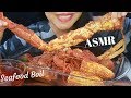 ASMR ~ Seafood Boil, King Crab, Snow Crab, Crawfish, Mussel ~ Messy